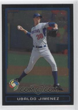 2009 Bowman Draft Picks & Prospects - World Baseball Classic Stars Chrome #BDPW33 - Ubaldo Jimenez