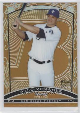 2009 Bowman Sterling - [Base] - Gold Refractors #BS-WV - Will Venable /50