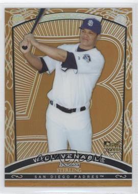 2009 Bowman Sterling - [Base] - Gold Refractors #BS-WV - Will Venable /50