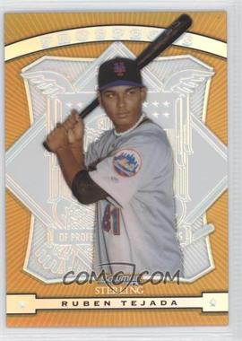 2009 Bowman Sterling - Prospects - Gold Refractors #BSP-RT - Ruben Tejada /50