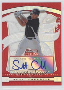 2009 Bowman Sterling - Prospects - Red Refractors #BSP-SC - Scott Campbell /1