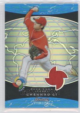 2009 Bowman Sterling - World Baseball Classic Relics - Blue Refractors #BCR-CL - Chenhao Li /125