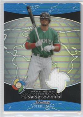 2009 Bowman Sterling - World Baseball Classic Relics - Blue Refractors #BCR-JCC - Jorge Cantu /125