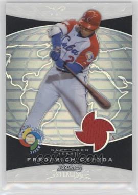 2009 Bowman Sterling - World Baseball Classic Relics - Refractors #BCR-FC - Frederich Cepeda /199
