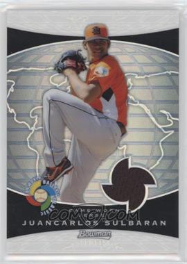 2009 Bowman Sterling - World Baseball Classic Relics - Refractors #BCR-JS - Juancarlos Sulbaran /199