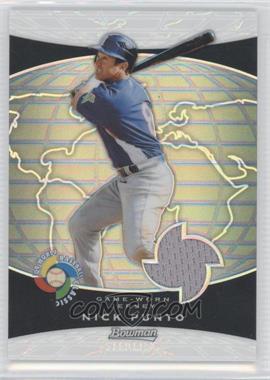 2009 Bowman Sterling - World Baseball Classic Relics - Refractors #BCR-NP - Nick Punto /199