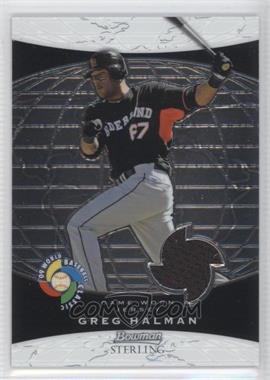 2009 Bowman Sterling - World Baseball Classic Relics #BCR-GH - Greg Halman