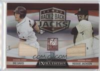 Ike Davis, Reggie Jackson #/250