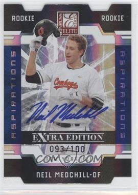 2009 Donruss Elite Extra Edition - [Base] - Aspirations Signatures #135 - Neil Medchill /100