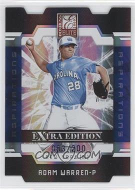 2009 Donruss Elite Extra Edition - [Base] - Aspirations #44 - Adam Warren /200