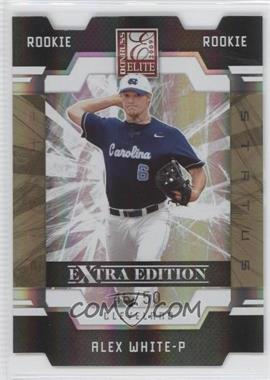 2009 Donruss Elite Extra Edition - [Base] - Status Gold #55 - Alex White /50