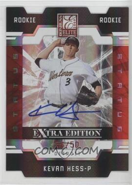 2009 Donruss Elite Extra Edition - [Base] - Status Signatures #131 - Kevan Hess /50