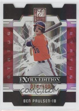 2009 Donruss Elite Extra Edition - [Base] - Status #15 - Ben Paulsen /100