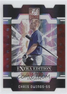 2009 Donruss Elite Extra Edition - [Base] - Status #29 - Chris Owings /100