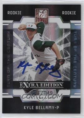 2009 Donruss Elite Extra Edition - [Base] - Turn of the Century Signatures #101 - Kyle Bellamy /149