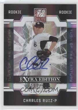 2009 Donruss Elite Extra Edition - [Base] - Turn of the Century Signatures #117 - Charles Ruiz /125