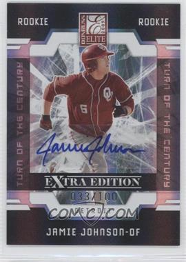 2009 Donruss Elite Extra Edition - [Base] - Turn of the Century Signatures #119 - Jamie Johnson /100