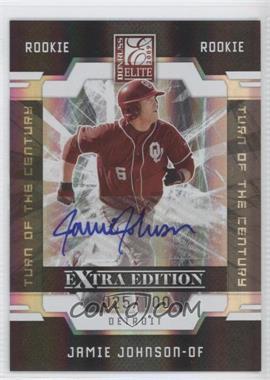 2009 Donruss Elite Extra Edition - [Base] - Turn of the Century Signatures #119 - Jamie Johnson /100