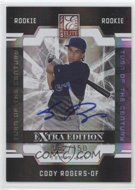 2009 Donruss Elite Extra Edition - [Base] - Turn of the Century Signatures #125 - Cody Rogers /150