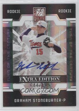 2009 Donruss Elite Extra Edition - [Base] - Turn of the Century Signatures #141 - Graham Stoneburner /125