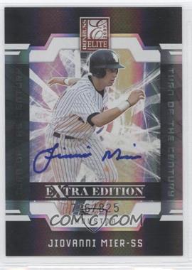 2009 Donruss Elite Extra Edition - [Base] - Turn of the Century Signatures #22 - Jiovanni Mier /825
