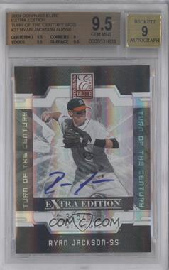 2009 Donruss Elite Extra Edition - [Base] - Turn of the Century Signatures #27 - Ryan Jackson /558 [BGS 9.5 GEM MINT]