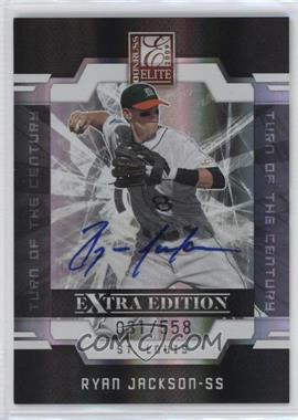 2009 Donruss Elite Extra Edition - [Base] - Turn of the Century Signatures #27 - Ryan Jackson /558 [EX to NM]