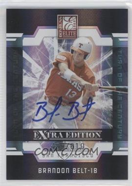 2009 Donruss Elite Extra Edition - [Base] - Turn of the Century Signatures #33 - Brandon Belt /610