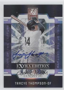 2009 Donruss Elite Extra Edition - [Base] - Turn of the Century Signatures #35 - Tracye Thompson /699