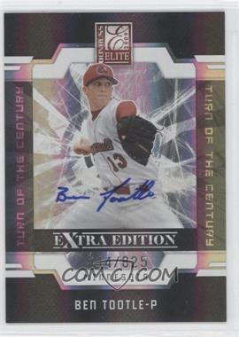 2009 Donruss Elite Extra Edition - [Base] - Turn of the Century Signatures #38 - Ben Tootle /825