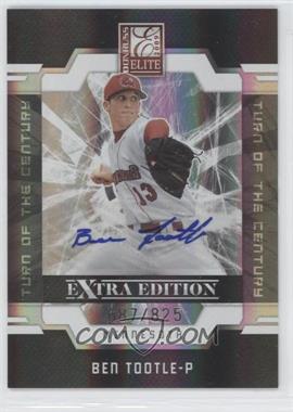 2009 Donruss Elite Extra Edition - [Base] - Turn of the Century Signatures #38 - Ben Tootle /825