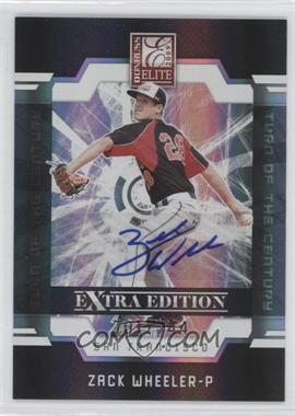 2009 Donruss Elite Extra Edition - [Base] - Turn of the Century Signatures #5 - Zack Wheeler /744