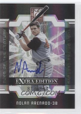 2009 Donruss Elite Extra Edition - [Base] - Turn of the Century Signatures #6 - Nolan Arenado /844