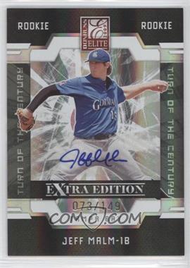 2009 Donruss Elite Extra Edition - [Base] - Turn of the Century Signatures #96 - Jeff Malm /149