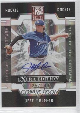 2009 Donruss Elite Extra Edition - [Base] - Turn of the Century Signatures #96 - Jeff Malm /149