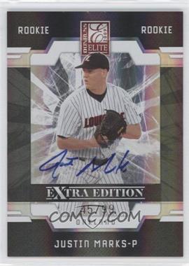 2009 Donruss Elite Extra Edition - [Base] #103 - Justin Marks /99