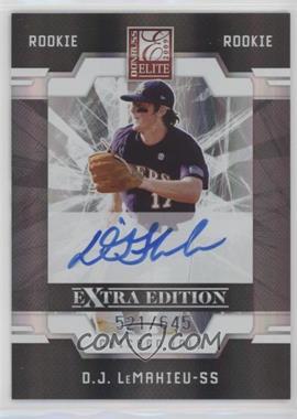 2009 Donruss Elite Extra Edition - [Base] #68 - D.J. LeMahieu /645