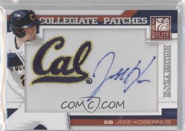 2009 Donruss Elite Extra Edition - Collegiate Patches #18 - Jeff Kobernus /125