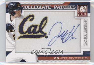 2009 Donruss Elite Extra Edition - Collegiate Patches #18 - Jeff Kobernus /125