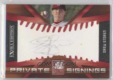 2009 Donruss Elite Extra Edition - Private Signings #7 - Drew Storen /100