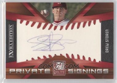 2009 Donruss Elite Extra Edition - Private Signings #7 - Drew Storen /100