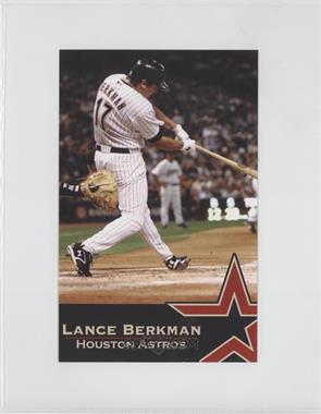 2009 Houston Astros Team Issue - [Base] #_LABE - Lance Berkman