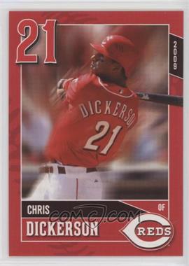 2009 Kahn's Cincinnati Reds - [Base] #21 - Chris Dickerson