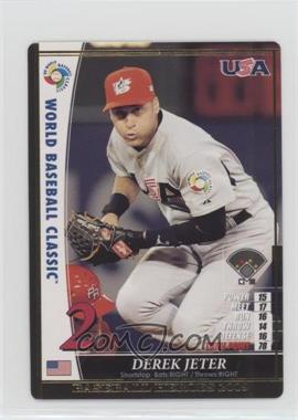 2009 Konami Baseball Heroes World Baseball Classic Version - [Base] #W09R216 - Derek Jeter