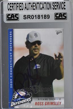 2009 MultiAd Sports Connecticut Defenders - [Base] #31 - Ross Grimsley [CAS Certified Sealed]