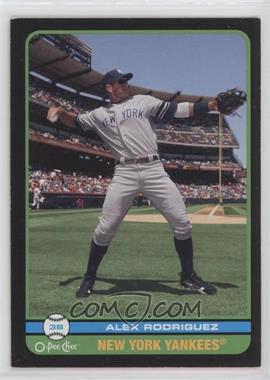 2009 O-Pee-Chee - [Base] - Black Border #500 - Alex Rodriguez