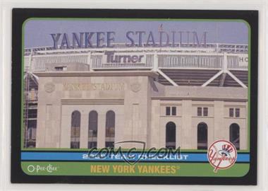 2009 O-Pee-Chee - [Base] - Black Border #527 - Team Checklist - New York Yankees