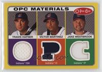 Travis Hafner, Victor Martinez, Jake Westbrook