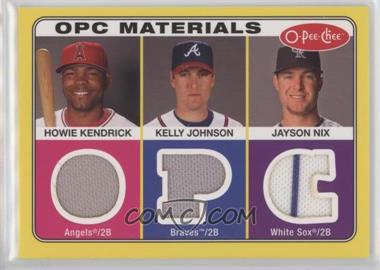 2009 O-Pee-Chee - Materials #OPC-KJN - Howie Kendrick, Jayson Nix, Kelly Johnson