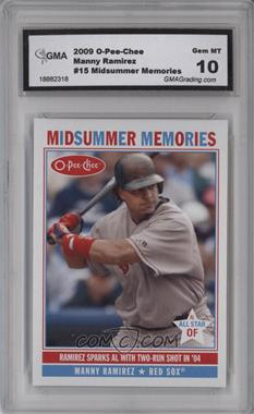 2009 O-Pee-Chee - Midsummer Memories #MM15 - Manny Ramirez [Encased]